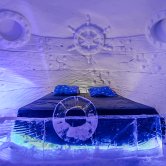 Overnight at Kirkenes Ice Hotel.