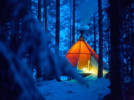 Lulea Aurora Camp Treehotel Authentic Scandinavia